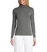 Lands' End Men's Long Sleeve Fine Gauge Cotton Quarter Zip Sweater